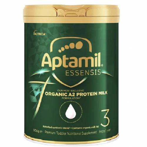 Aptamil Essensis Organic A2 Protein Stage 3 Toddler Formula 900g
