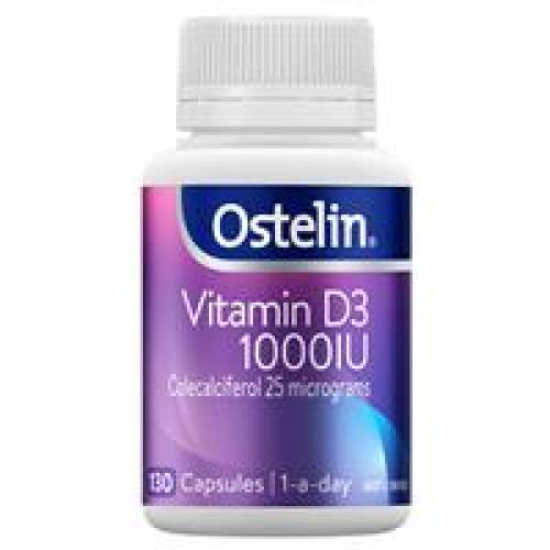 Ostelin Vitamin D3 1000IU - Vitamin D - 130 Capsules