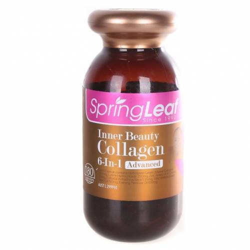 Spring Leaf Inner Beauty Collagen 6 in 1 Advanced 180 Capsules