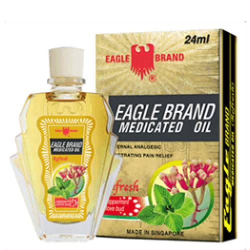 Eagle Brand Medicated Oil (Refresh) 12unit/dozen 24ml