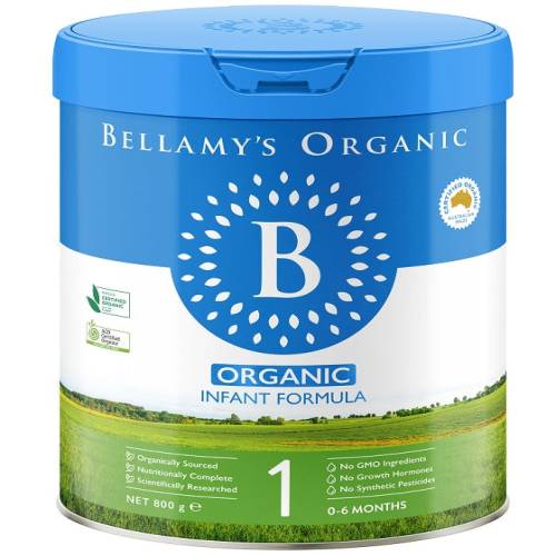 Bellamy’s Organic Infant Formula 900g