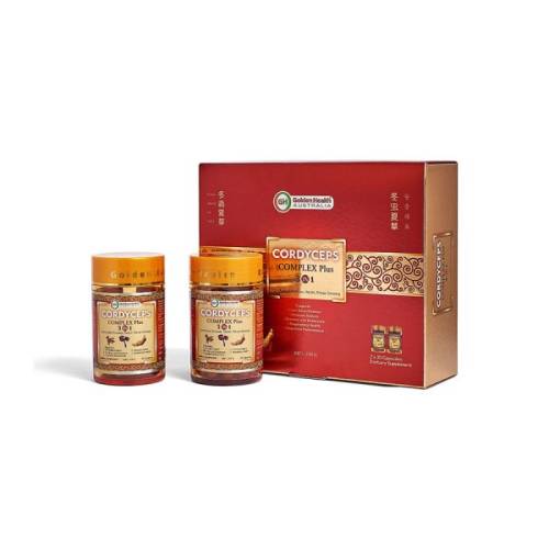 Golden Health Cordyceps Complex Plus 3 in 1 (2×30 capsules)