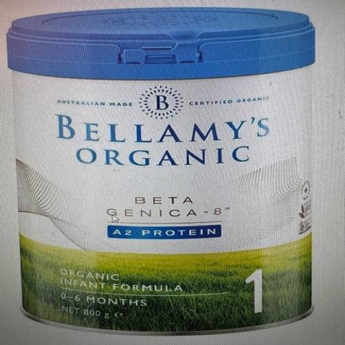 Bellamy's Beta Genica-8 Step 1 Infant Formula 800g