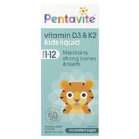 Pentavite Vitamin D3 & K2 Kids Liquid 30ml