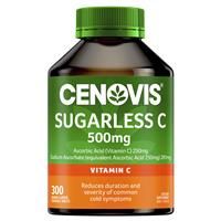 Cenovis Sugarless C 500mg - Chewable Vitamin C - 300 Tablets Value Pack