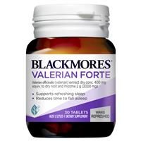 Blackmores Valerian Forte 2000mg 30 Tablets( date 16/07/22)