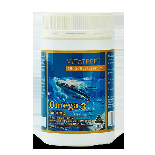 Vitatree Omega 3 1000mg 150 Softgel Capsules