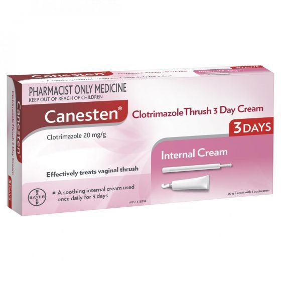 Canesten 3 Day Thrush Treatment Internal Cream